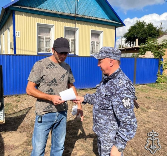С целью профилактики имущественных преступлений росгвардейцы провели акцию «Безопасный дом, подъезд, квартира