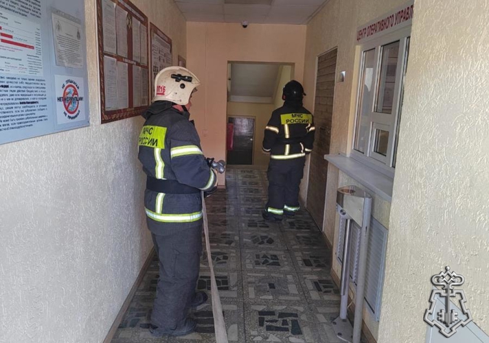 В Орском филиале вневедомственной охраны Росгвардии прошли межведомственные пожарно-тактические занятия