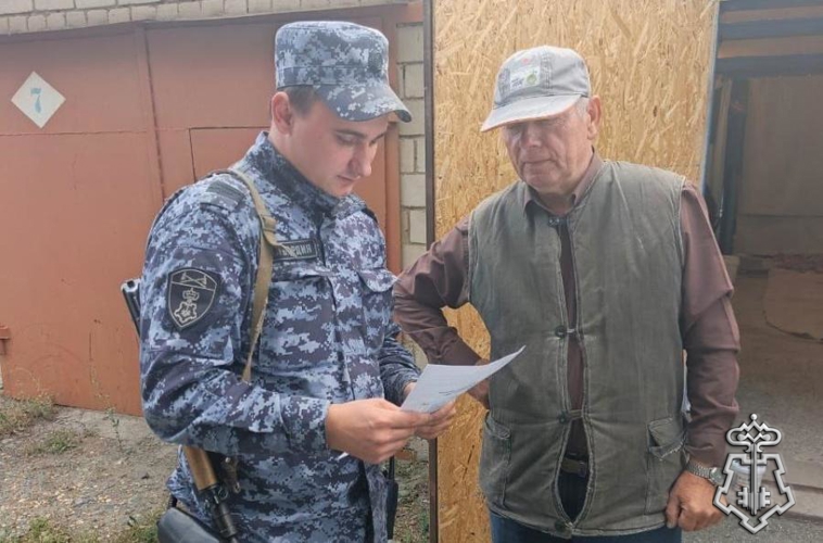 В Гае росгвардейцы провели профилактическую акцию по профилактике имущественных преступлений 