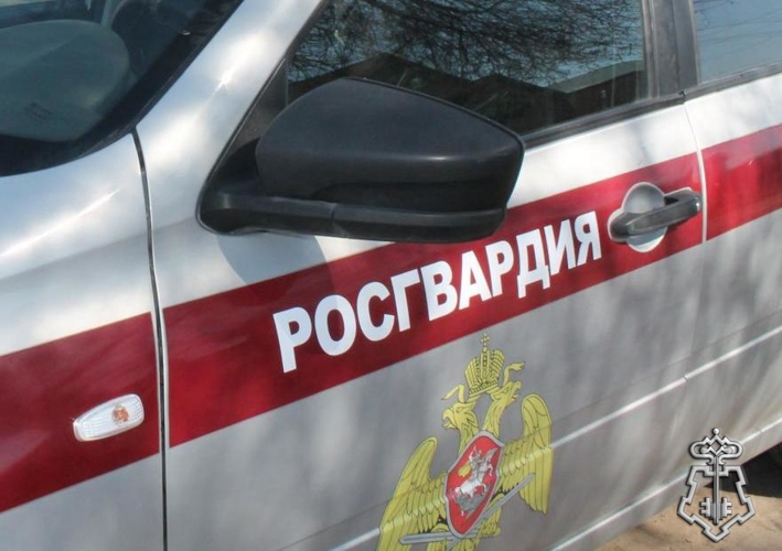 Росгвардейцы задержали мужчину, угрожавшего ножом работнику кафе