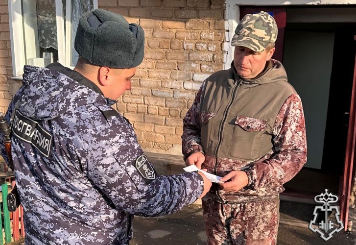 В преддверии новогодних праздников росгвардейцы проводят акцию «Безопасный Новый год»