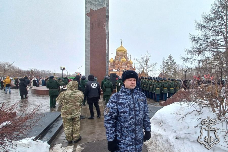 В Оренбурге росгвардейцы почтили подвиг воинов-интернационалистов
