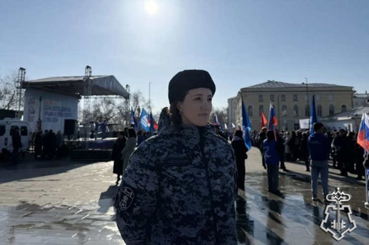 В Оренбурге росгвардейцы обеспечили безопасность на концерте, посвящённом  воссоединению Крыма и Севастополя с Россией