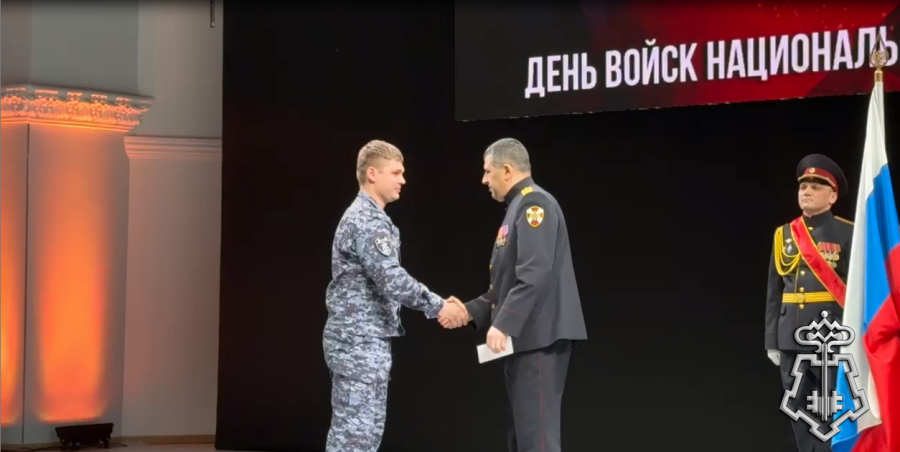 В Оренбурге состоялось торжественное собрание, посвященное 10-й годовщине со дня образования Росгвардии