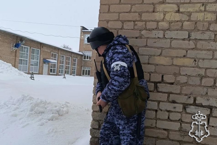 В Оренбургской области сотрудники Росгвардии приняли участие в антитеррористическом учении
