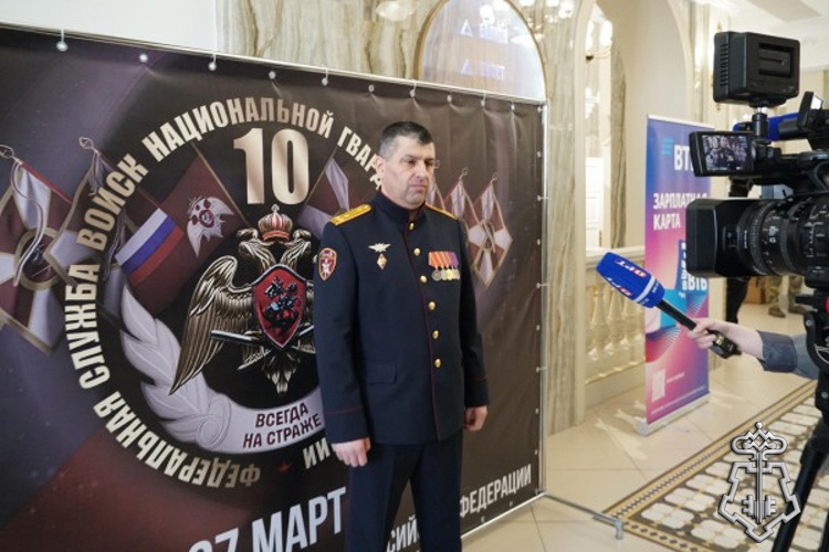 В Оренбурге состоялось торжественное собрание, посвященное 10-й годовщине со дня образования Росгвардии