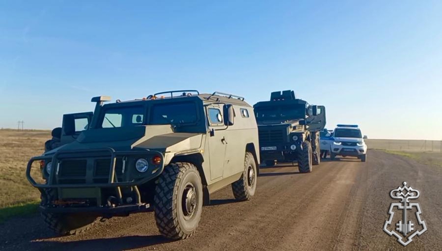 Сотрудники и военнослужащие Росгвардии принимают участие в розыске особо опасного преступника в Оренбургской области (ВИДЕО)