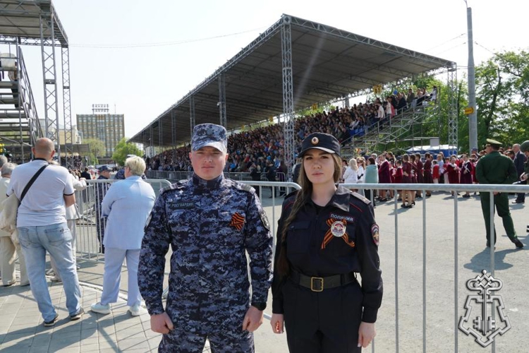 В Оренбургской области Росгвардия обеспечивает безопасность жителей региона в День Победы