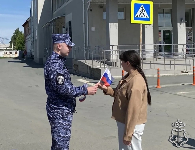 В Оренбургской области росгвардейцы принимают участие в мероприятиях в честь Дня России