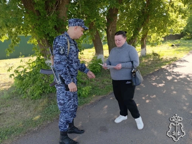 В Оренбургской области росгвардейцы проводят акцию «Безопасный отпуск» 