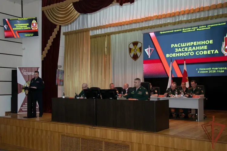 В Приволжском округе Росгвардии прошел учебно-методический сбор руководящего состава (видео)