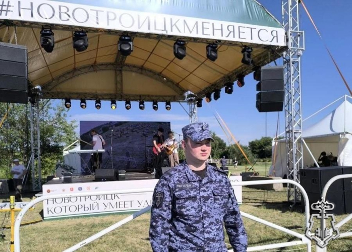 Росгвардейцы обеспечили охрану общественного порядка во время фестиваля «Искусство есть» в Новотроицке 