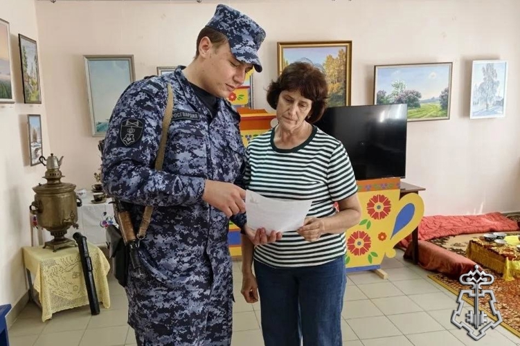 Росгвардейцы провели информационную акцию «Безопасный отпуск»