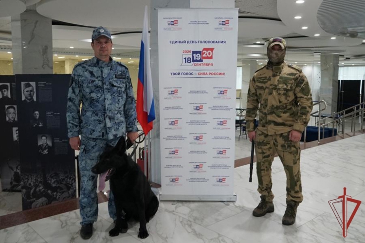 В Оренбурге росгвардейцы выполнили задачи по обеспечению безопасности во время мероприятий единого дня голосования